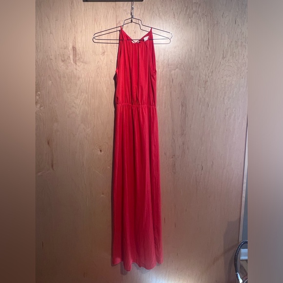 H&M New Red floor length dress - Picture 1 of 5